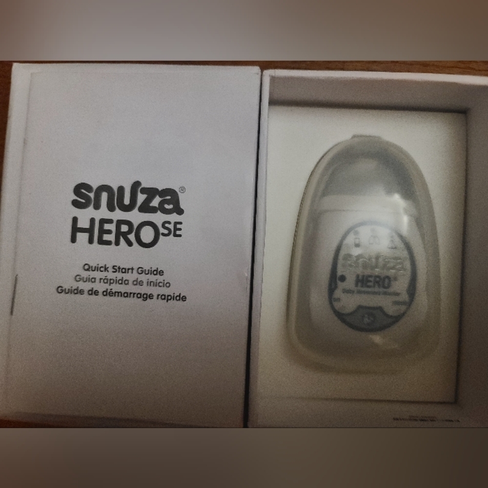 Snuza Hero SE Baby Monitor - White